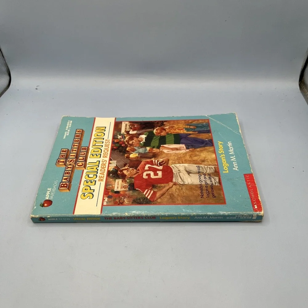 Logan's Story The Baby-Sitters Club Special Edition Ann M Martin 1992 Paperback